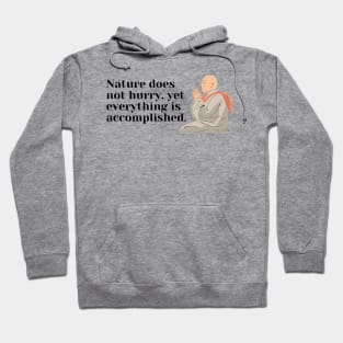 Motivational And Inspirational Monk Quote Design Hoodie